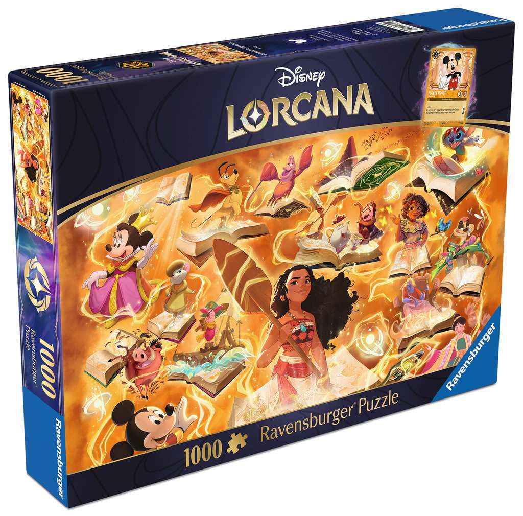 Puzzle: Disney Lorcana – Glimmers of the Realm: Amber (1000 Teile)