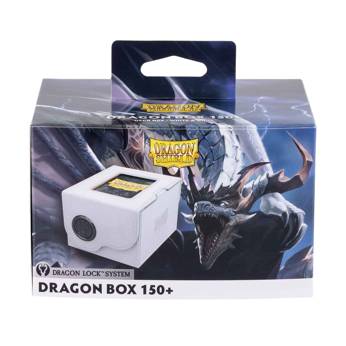 Dragon Shield: Dragon Box 150+ – White & Aqua