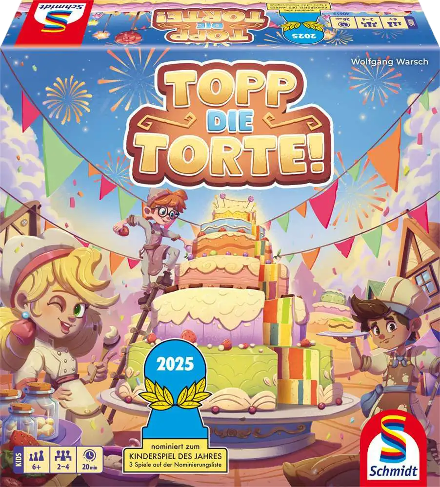 Topp die Torte! *Nominiert Kinderspiel des Jahres 2025* Topp die Torte! *Nominiert Kinderspiel des Jahres 2025*