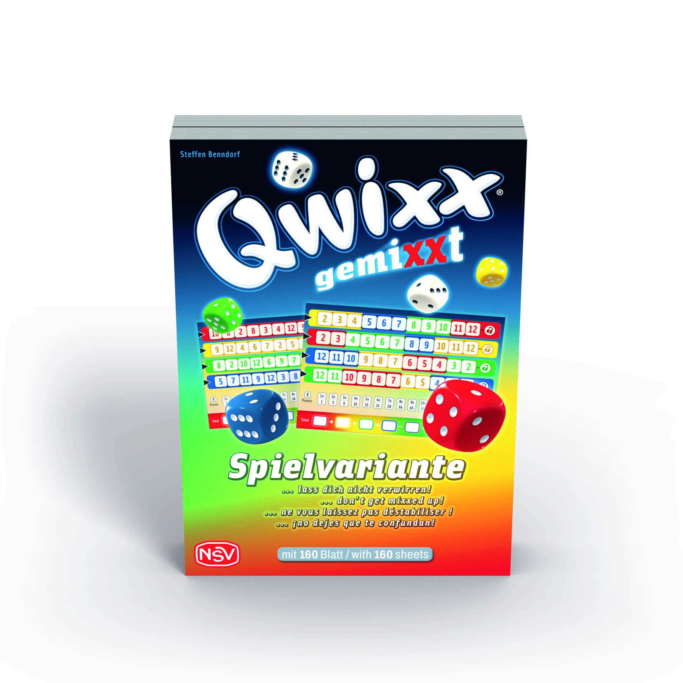 Qwixx Gemixxt - Zusatzblöcke (Neuauflage im XL-Format)