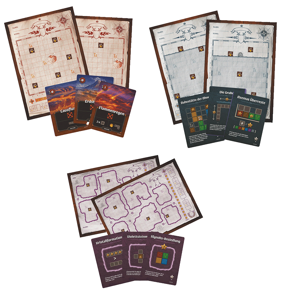 Der Kartograph & Die Kartographin: Unbekannte Lande [Erweiterung]