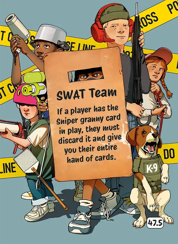 Card 47,5 of the Card Game DONE I AM