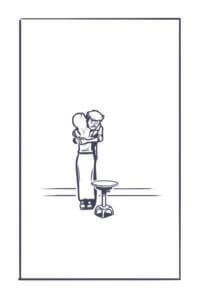 Grafik aus dem Spiel Der rote Faden – Im Schatten des Tigers, Umarmung