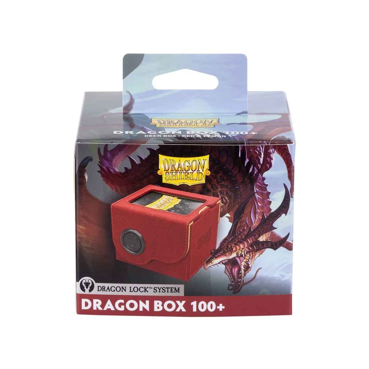 Dragon Shield: Dragon Box 100+ – Red & Lemon