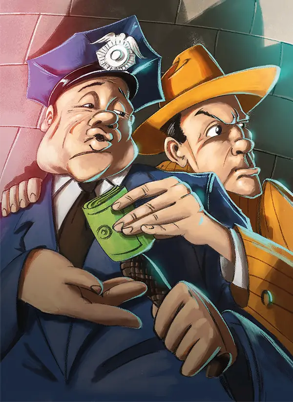 Illustrationen der Karte 49,5 des Kartenspiels FERTIG ICH HABE