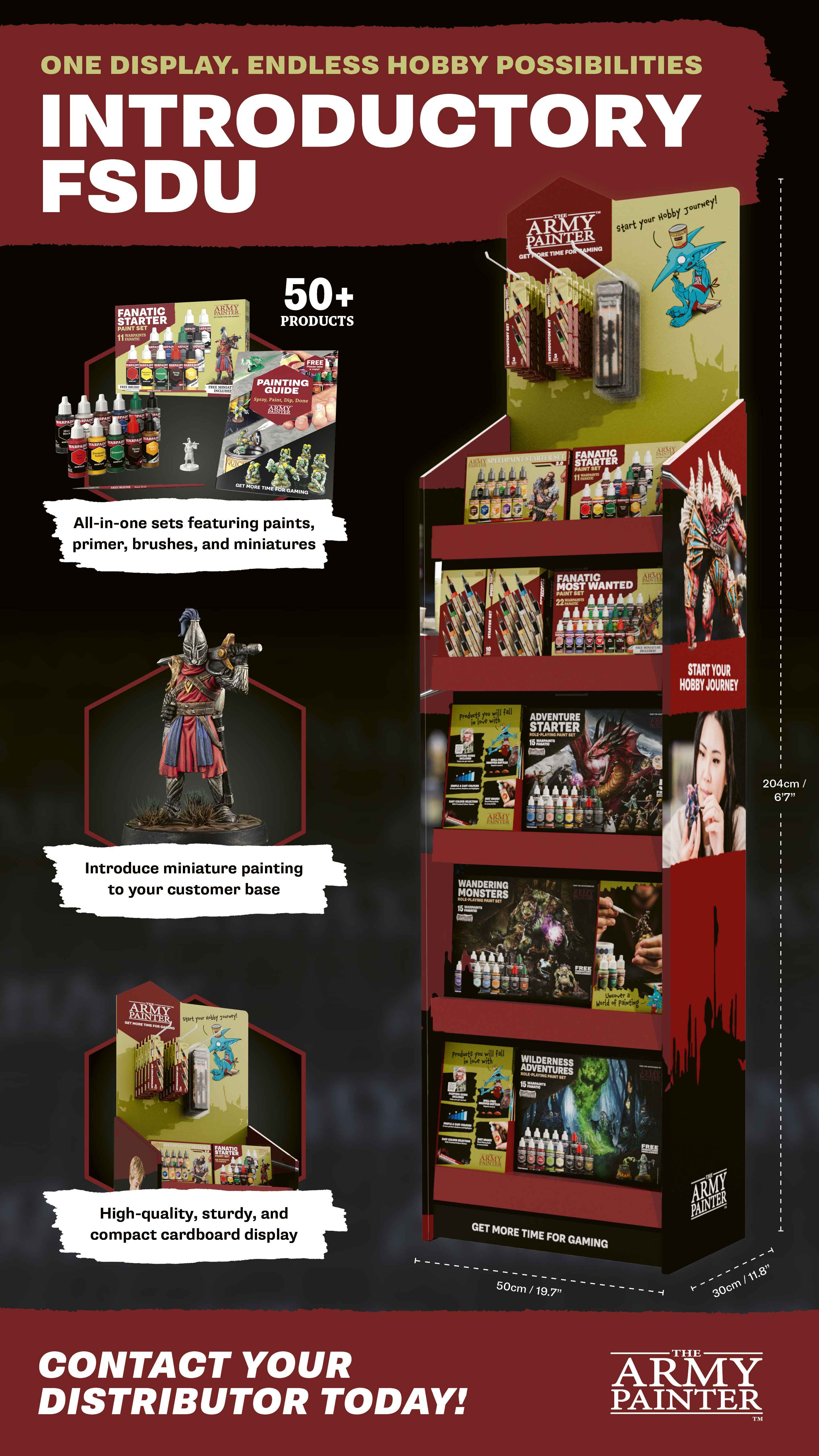 Army Painter - Army Painter Introductory FSDU Rack