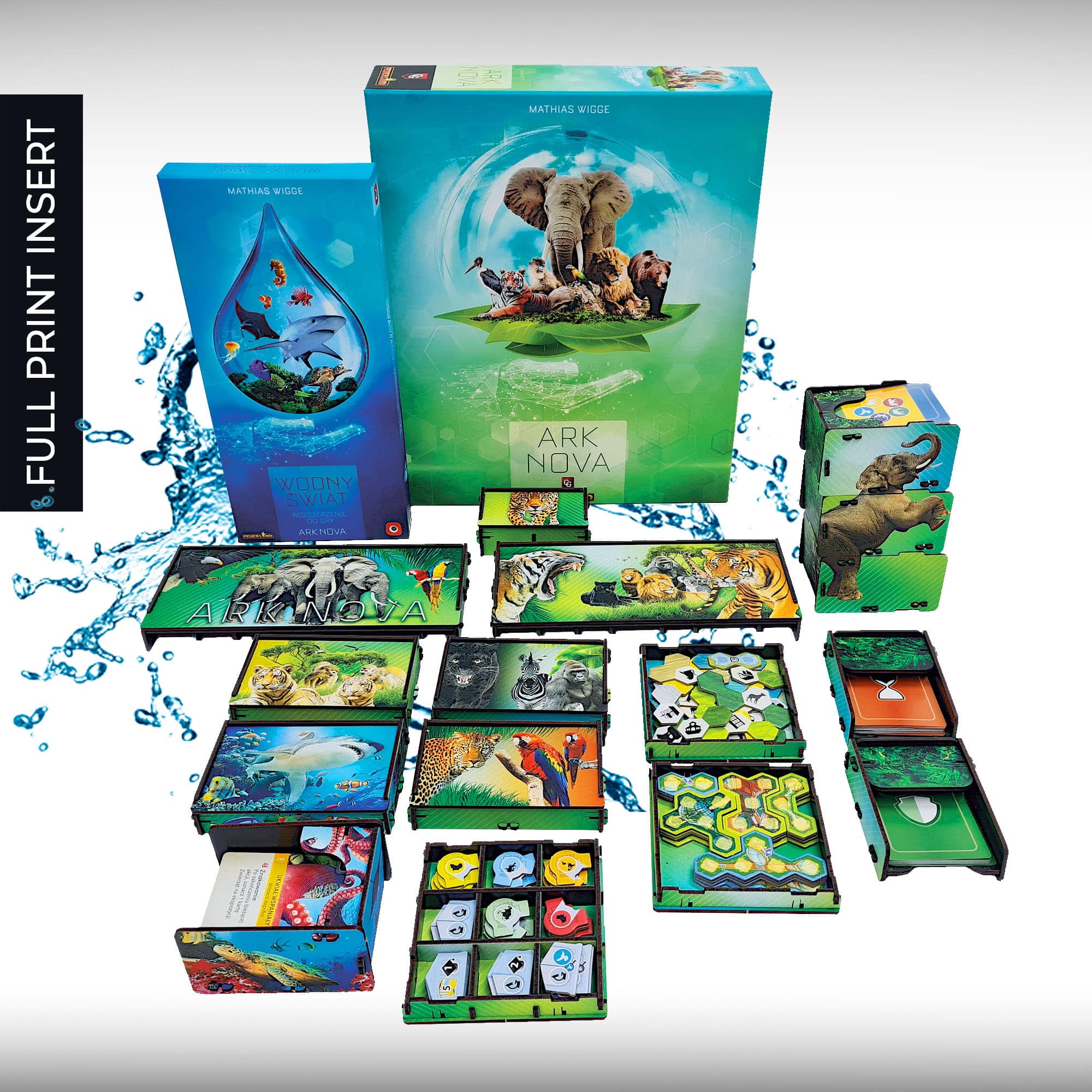 Insert: Ark Nova + Marine Worlds Expansion UV Print