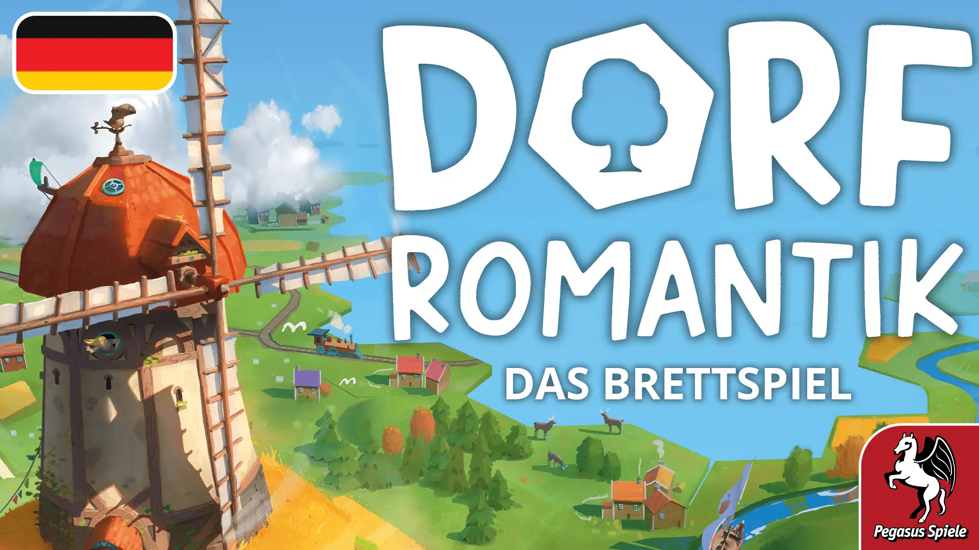 Thumbnail zum YouTube-Video Dorfromantik - Das Brettspiel