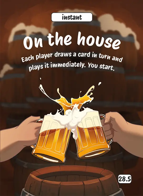 Card 28,5 of the Card Game DONE I AM