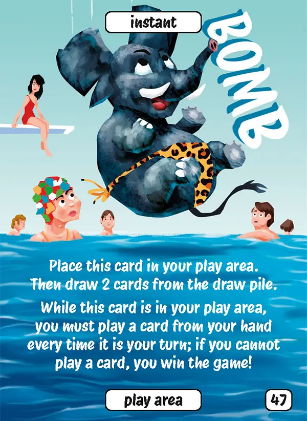Card 47 of the Card Game I AM DONE