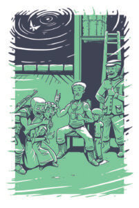 Grafik aus dem Spiel Der rote Faden – Im Schatten des Tigers, Traumaszene 1