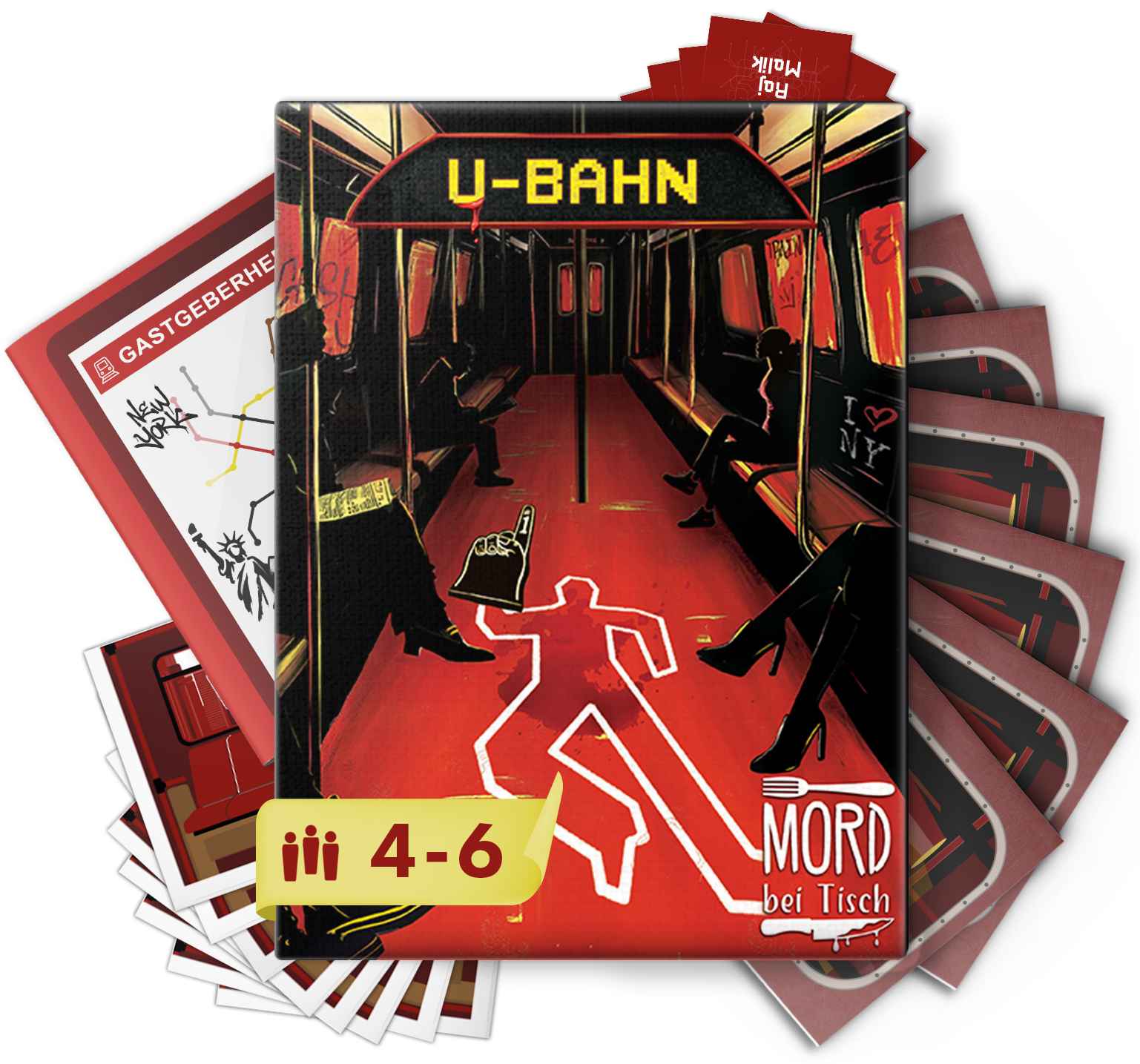 Mord bei Tisch: U-Bahn