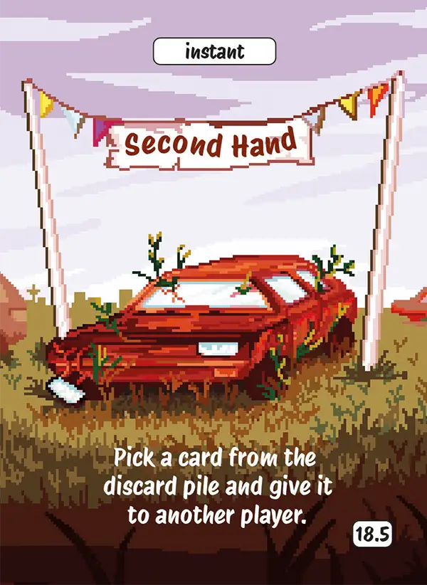 Card 18,5 of the Card Game DONE I AM