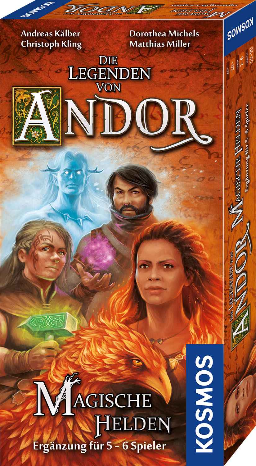 Andor – Magische Helden: Ergänzung 5-6 Spieler [Erweiterung]