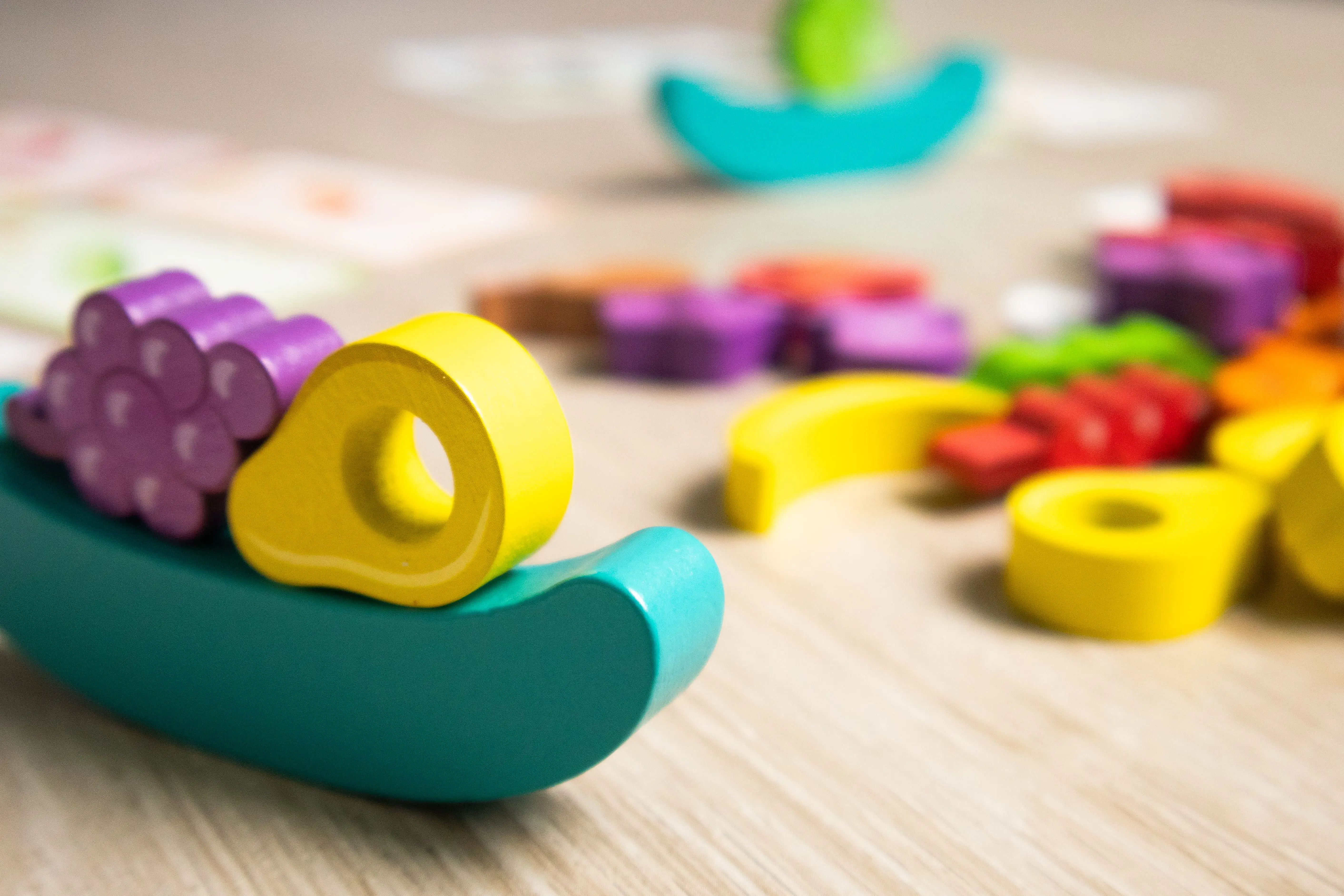 Alle Kinderspiele Spielsteine aus dem Kinderspiel Stapelsalat