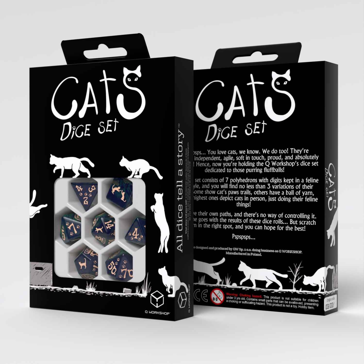 CATS Dice Set: Mittens