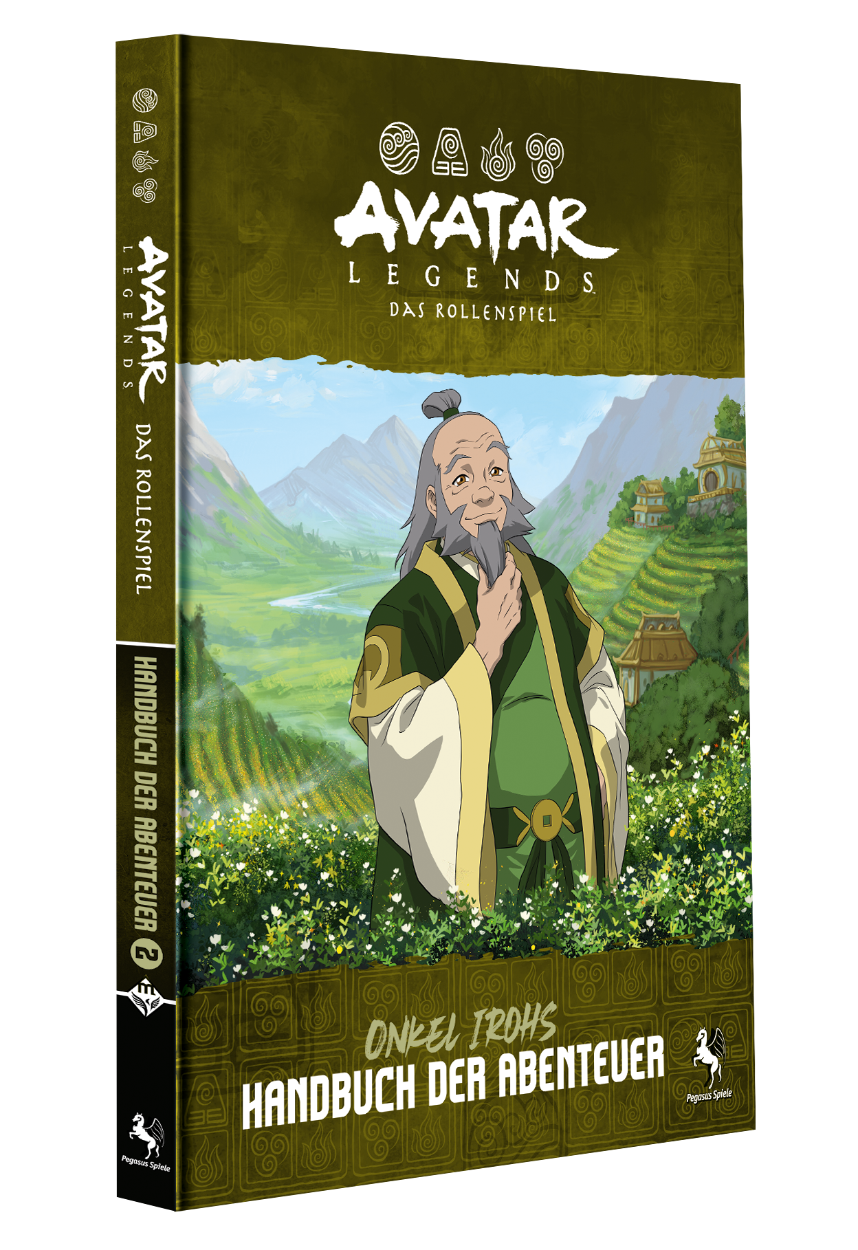 Avatar Legends – Das Rollenspiel: Onkel Irohs Handbuch der Abenteuer (Hardcover)