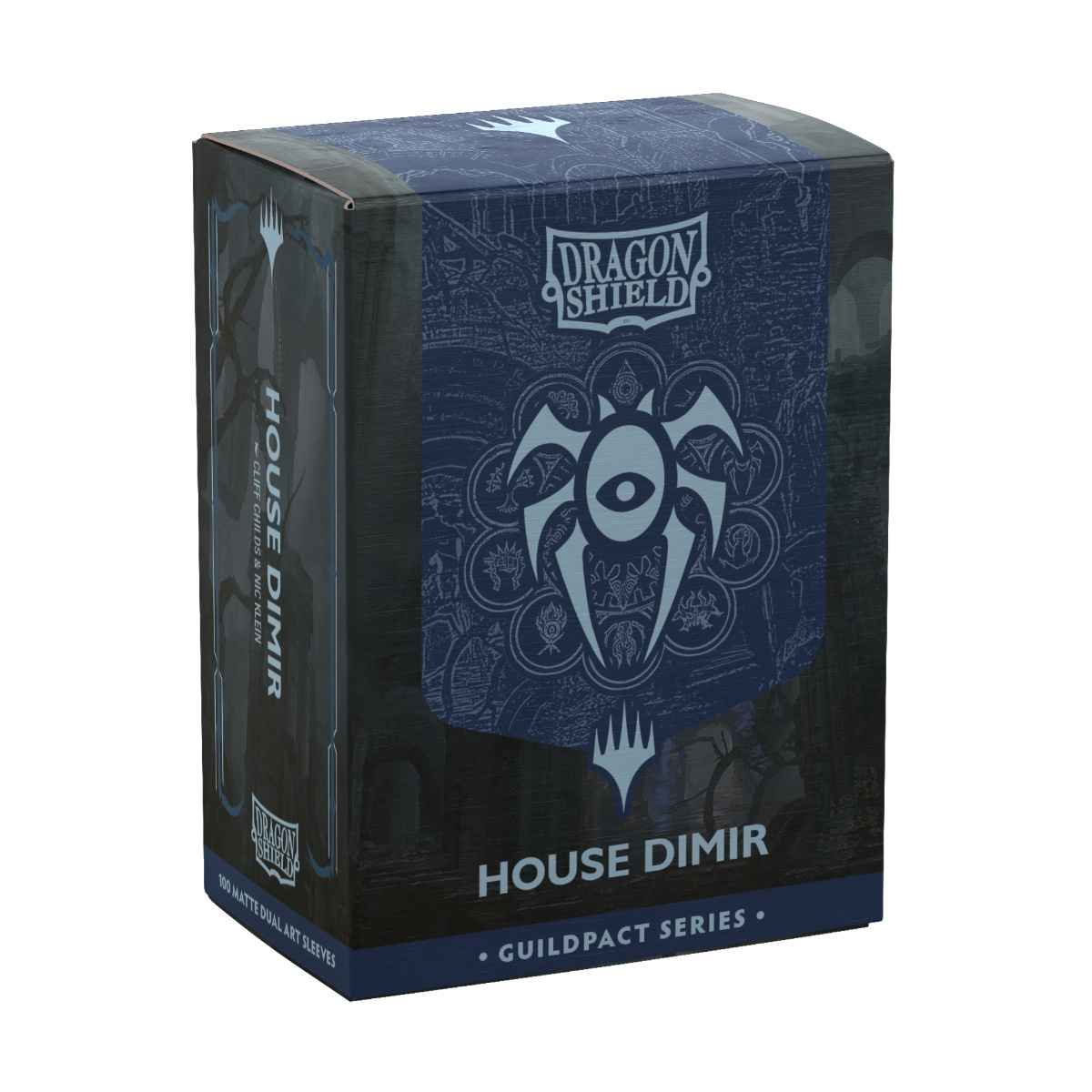 Dragon Shield: Dual Matte Art Sleeves – Guildpact Series - House Dimir