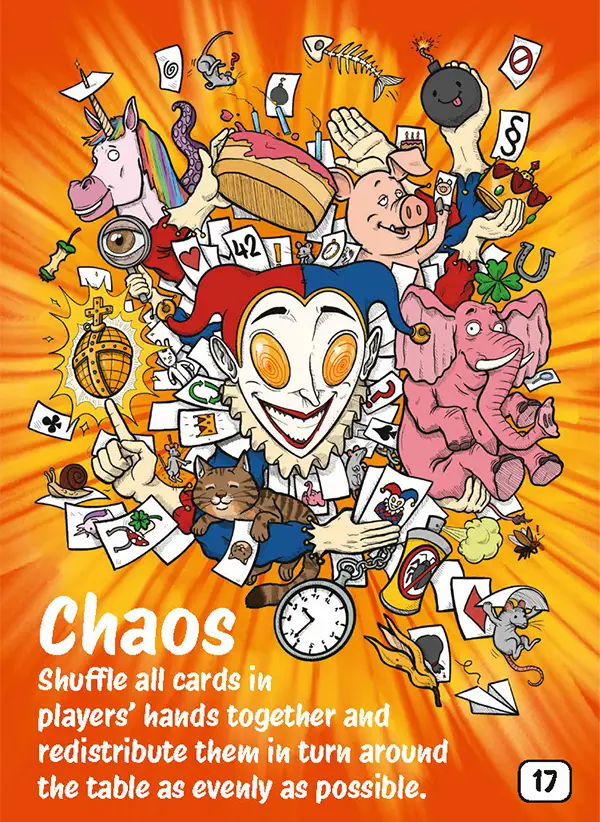 Card 17 of the Card Game I AM DONE
