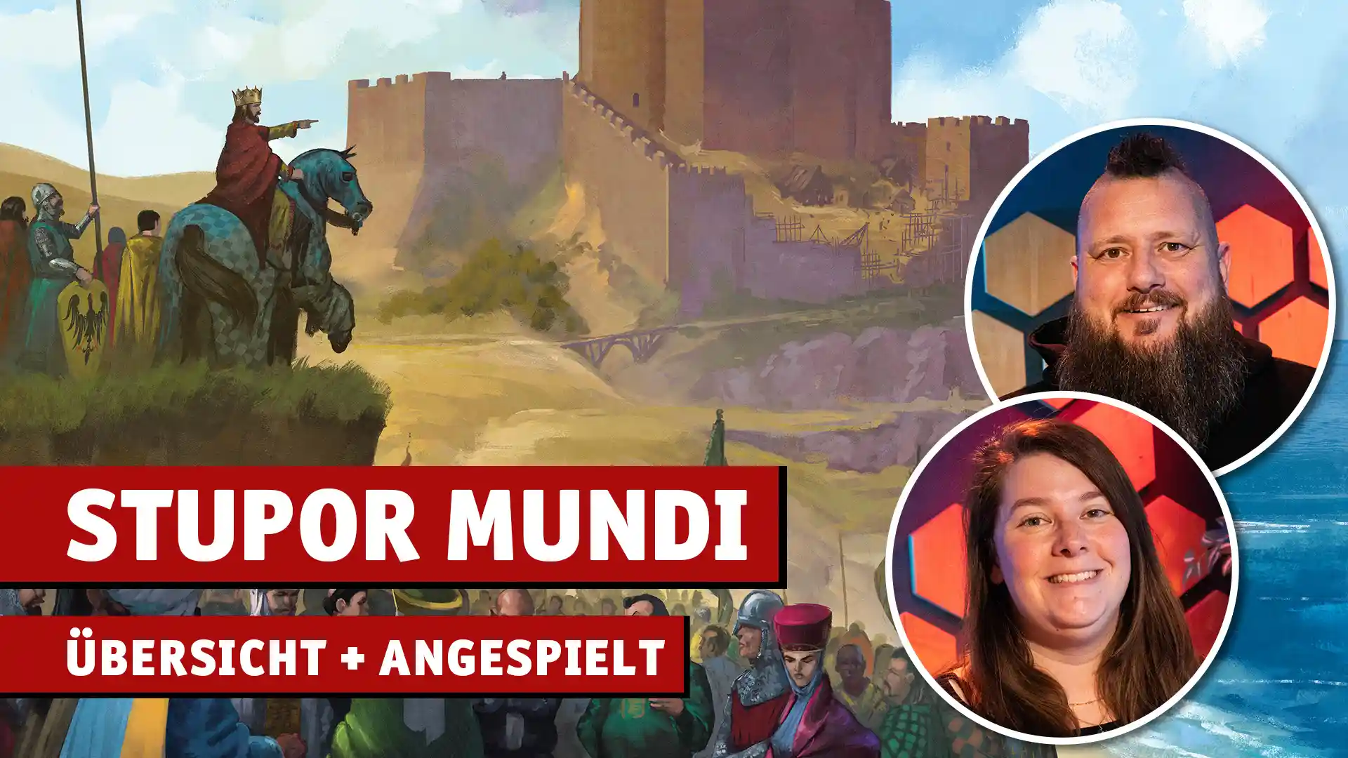 Thumbnail für Übersichtsvideo zum Brettspiel Stupor Mundi