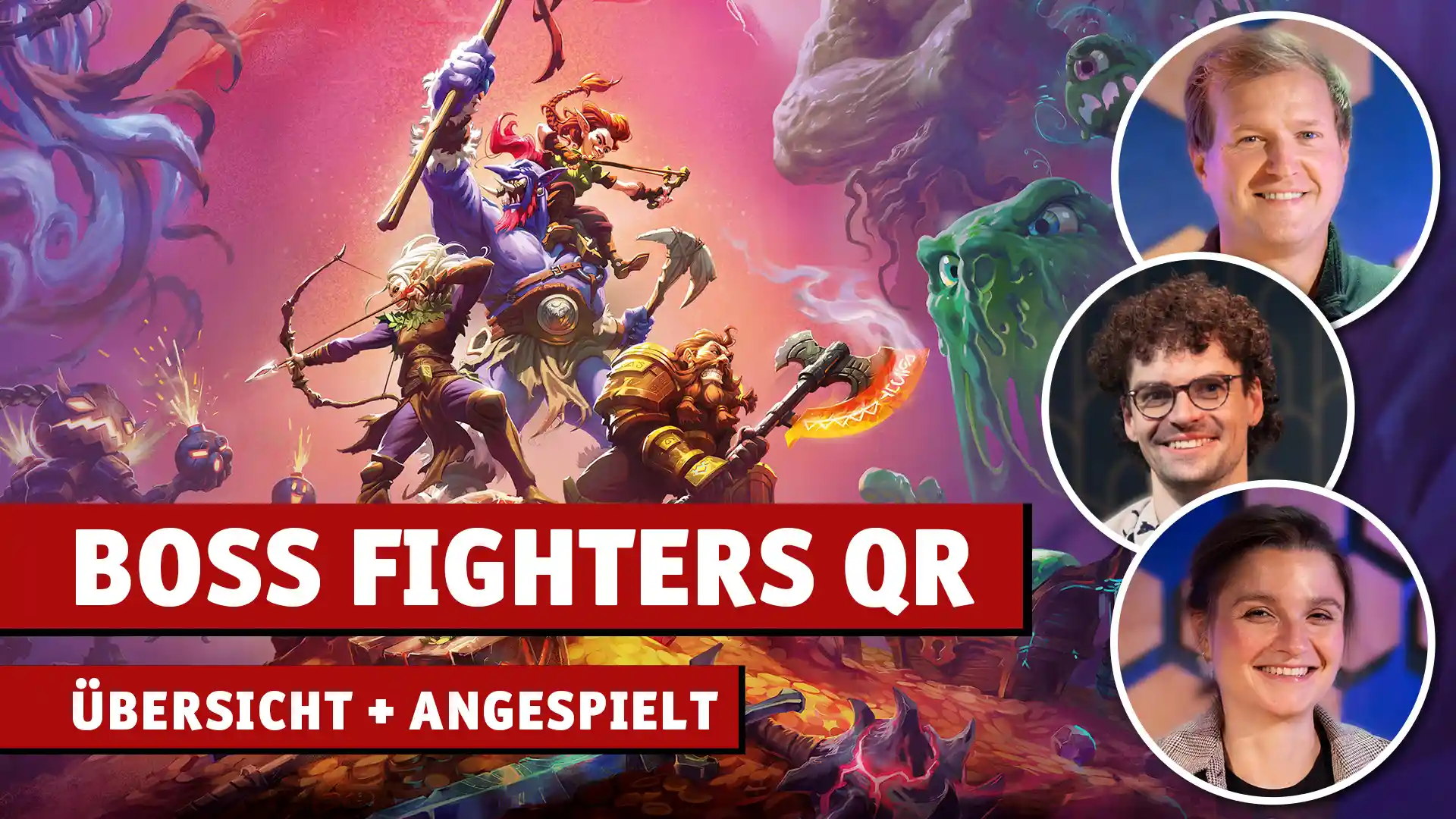 Boss Fighters QR Übersicht