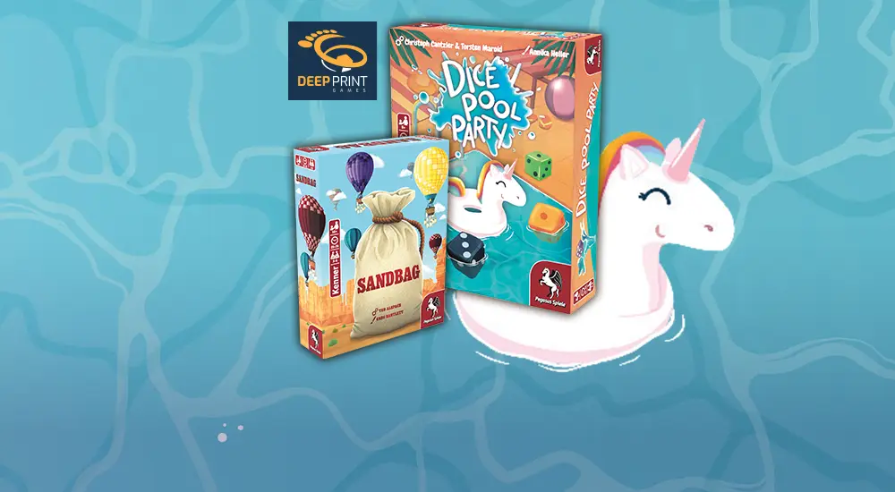 Dice Pool Party and Sandbag Product Photos