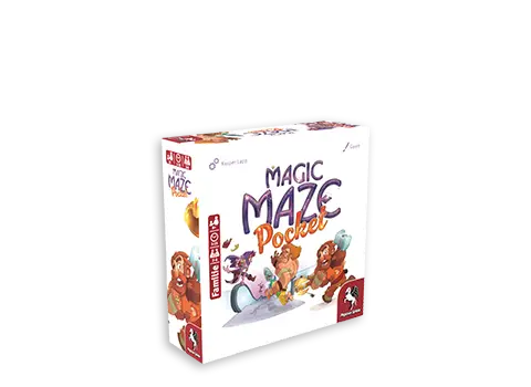 Produktgrafik des Brettspiels Magic Maze Pocket