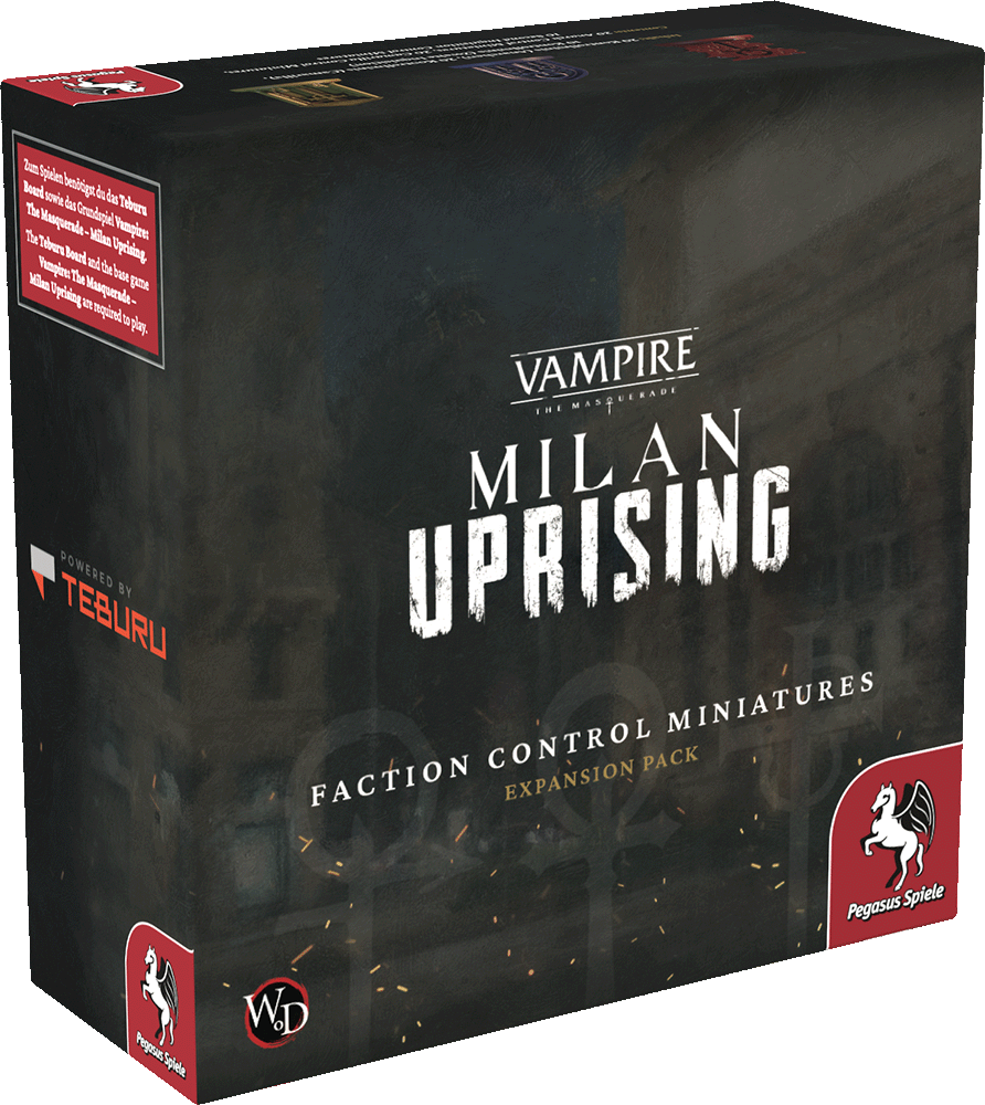 Teburu: Vampire: The Masquerade – Milan Uprising: Faction Control Miniatures
