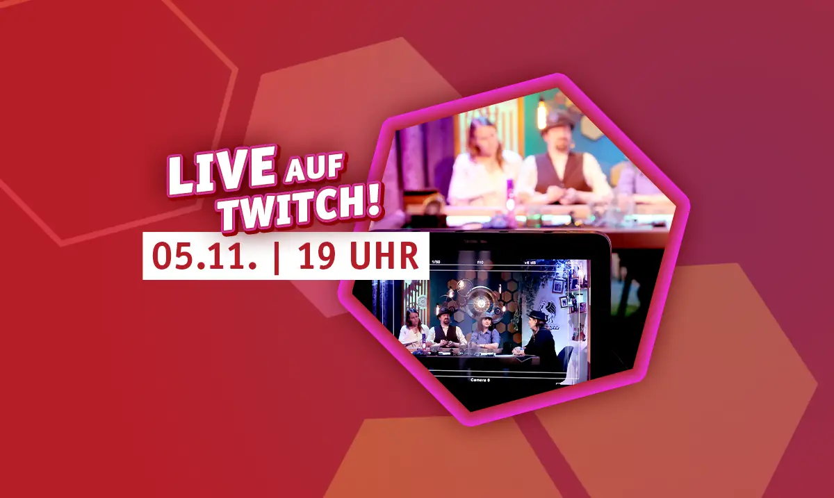 Wir gehen live!28. Oktobe... Live auf Twitch am 5.11. ab 19 Uhr