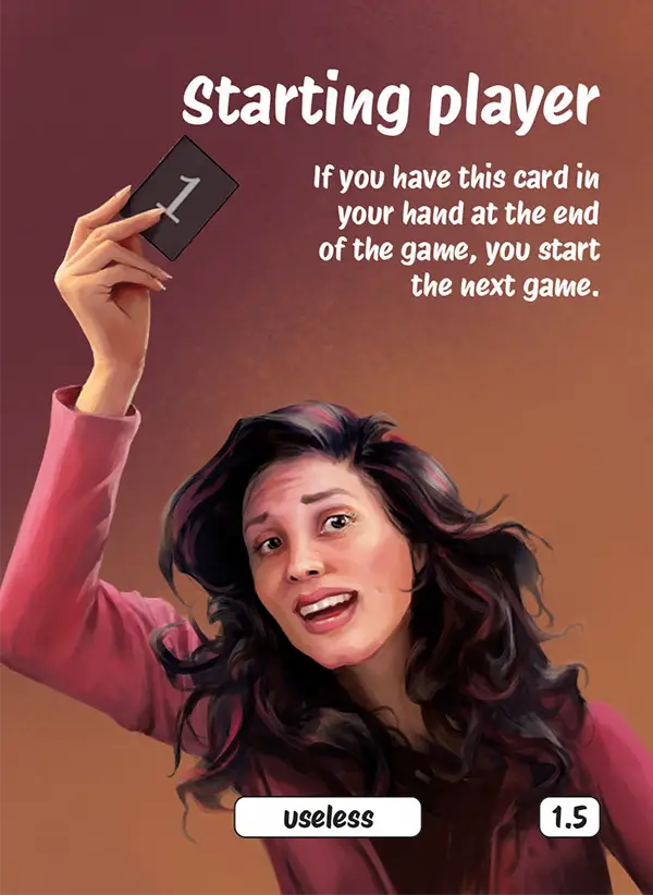 Card 1,5 of the Card Game DONE I AM