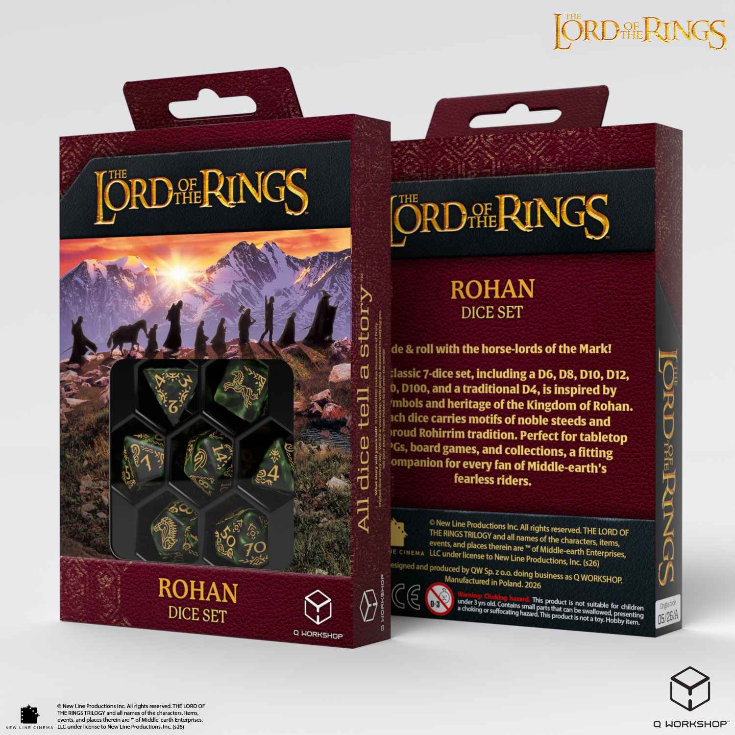 The Lord of the Rings: Rohan Dice Set