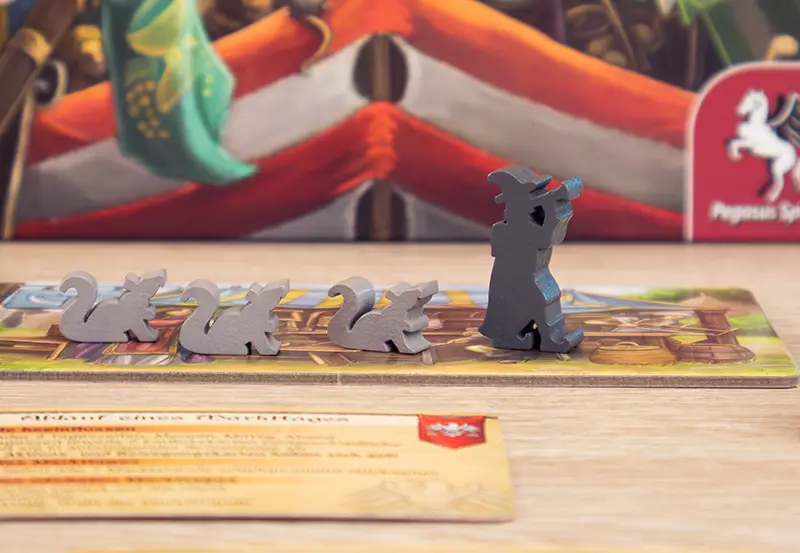 Gaming situation of the Board game Tricky Traders