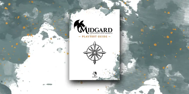 Cover des Playtest Guides für Midgard - Legenden von Damatu