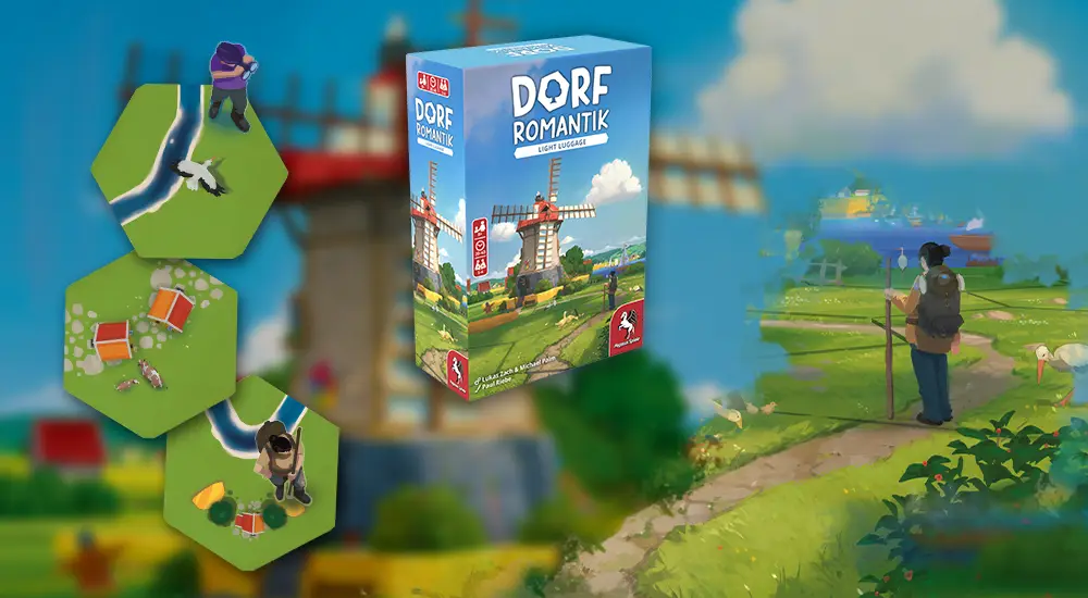 Product Image and Illustrations of the Board game Dorfromantik - Light Luggage