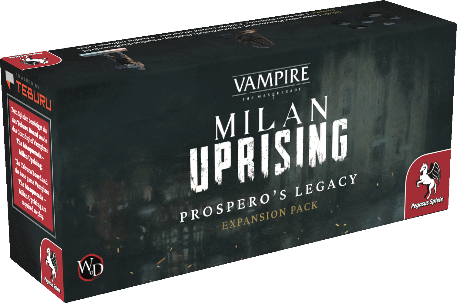 Teburu: Vampire: The Masquerade – Milan Uprising: Prospero’s Legacy [Erweiterung]