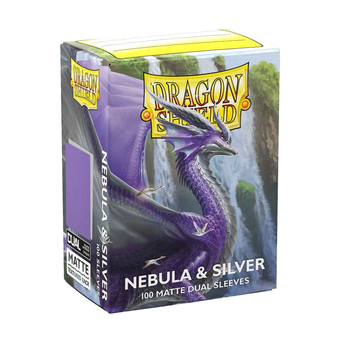 Dragon Shield: Matte – Dual Nebula & Silver(100)