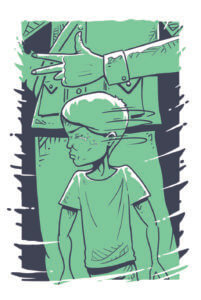 Grafik aus dem Spiel Der rote Faden – Im Schatten des Tigers, Traumaszene 3