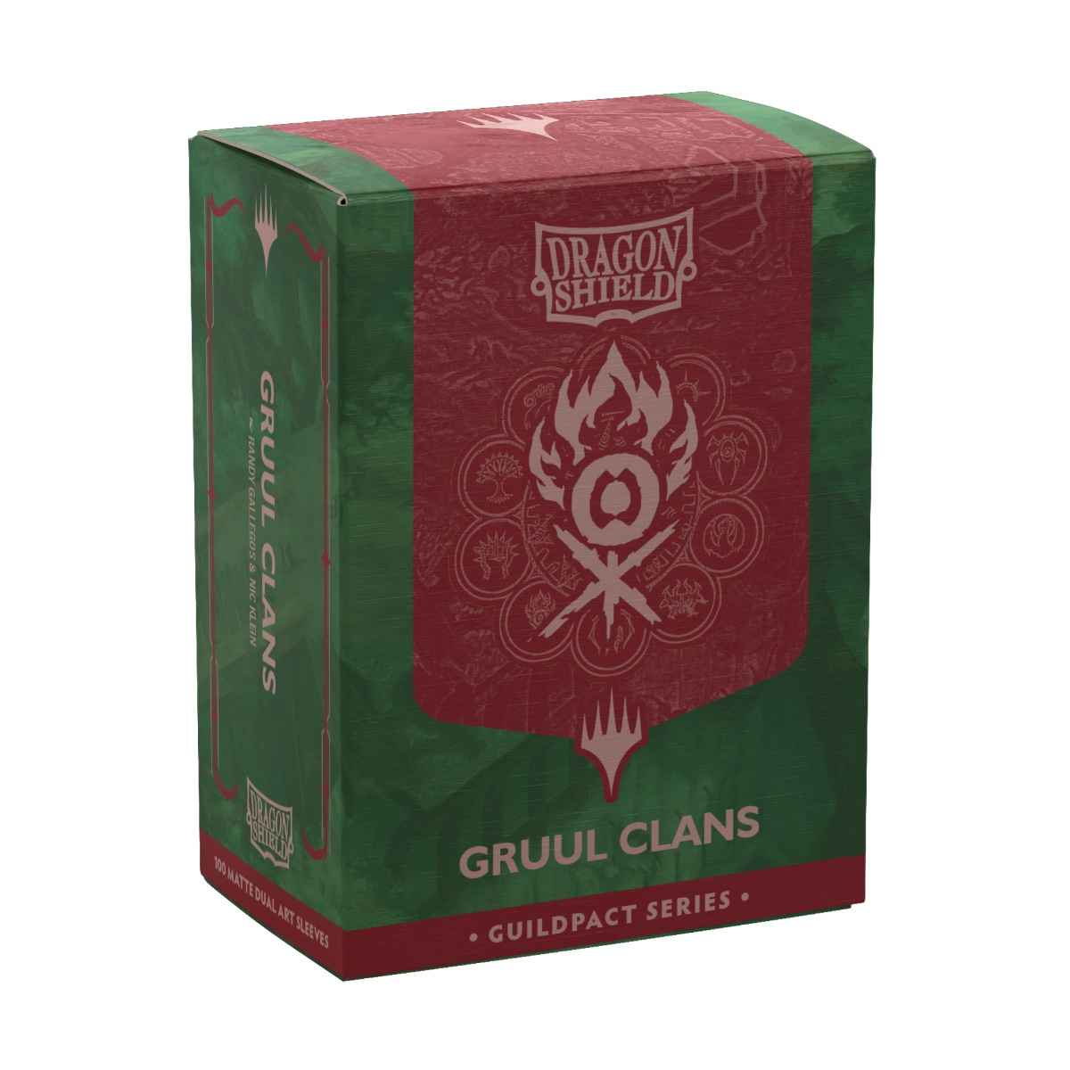 Dragon Shield: Dual Matte Art Sleeves – Guildpact Series - Gruul Clans