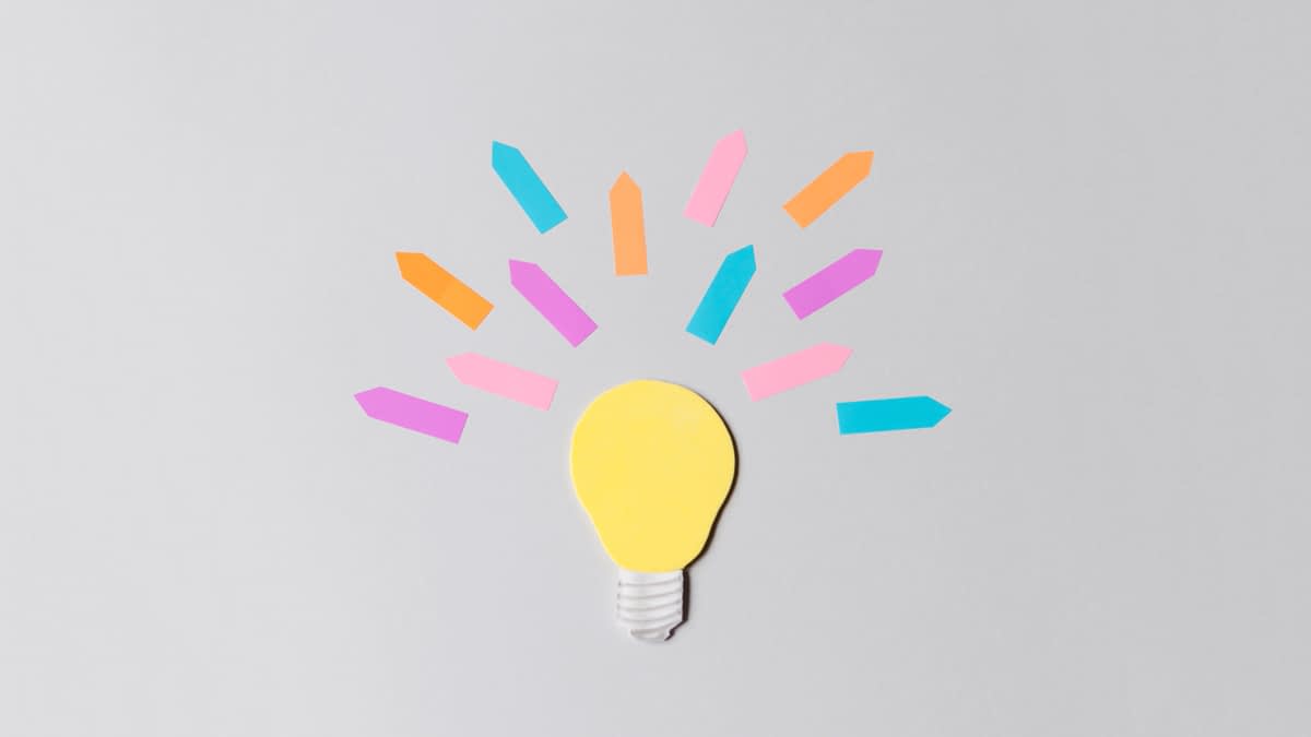 Glühlampe aus Papier