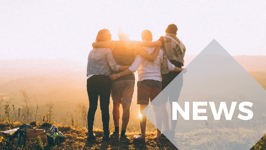 Gruppe junger Menschen