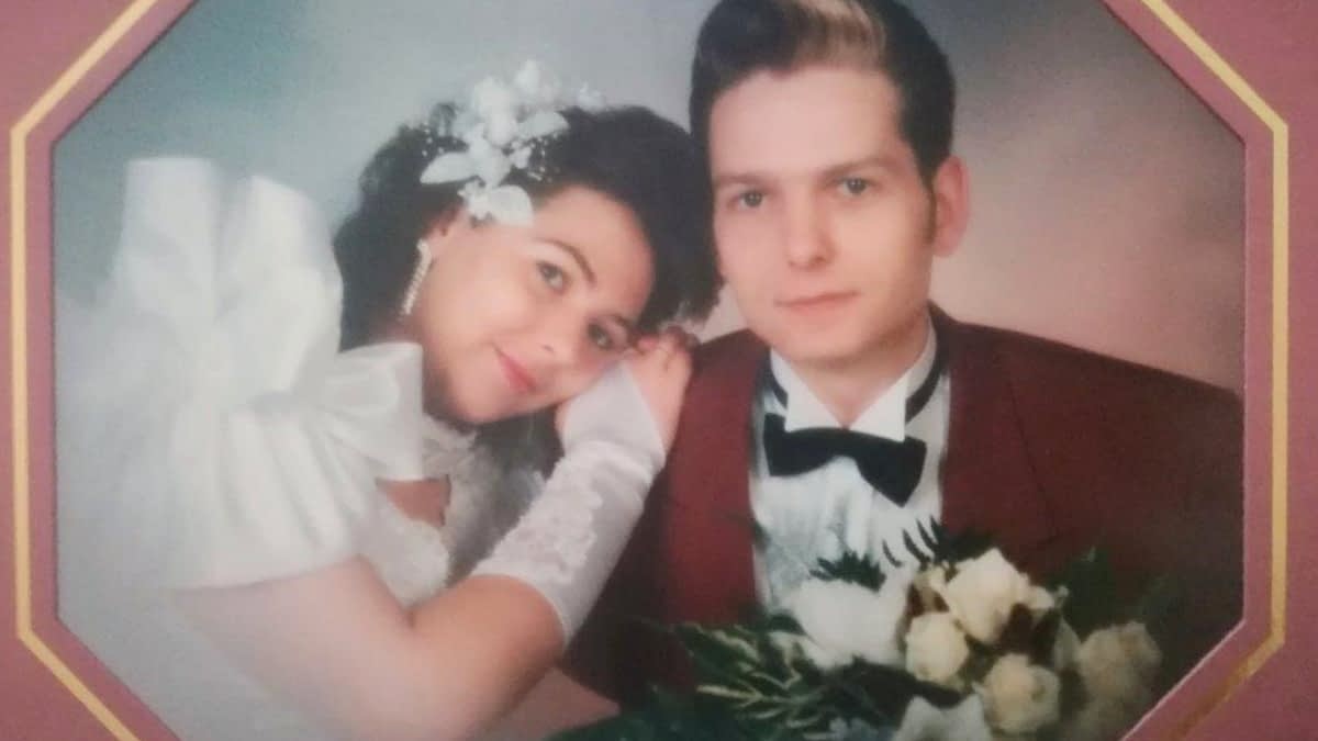 Hochzeitsbild von Nicole und ihrem Mann Hochzeitsbild von Nicole und ihrem Mann