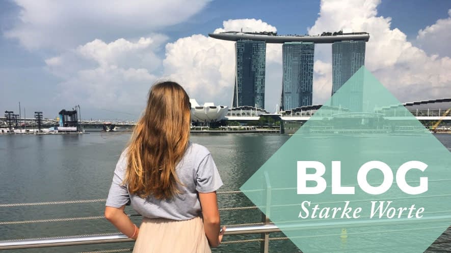 Reisen trotz MS. Mathilda in Singapur