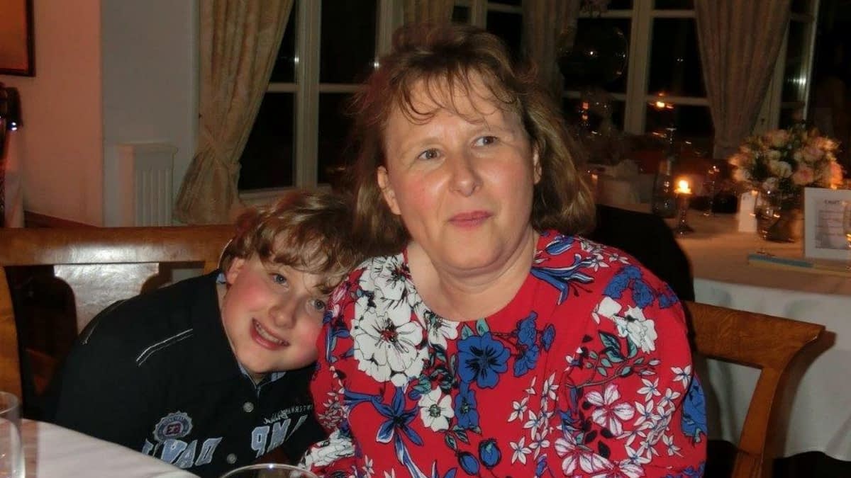 Simone mit Ihrem Sohn