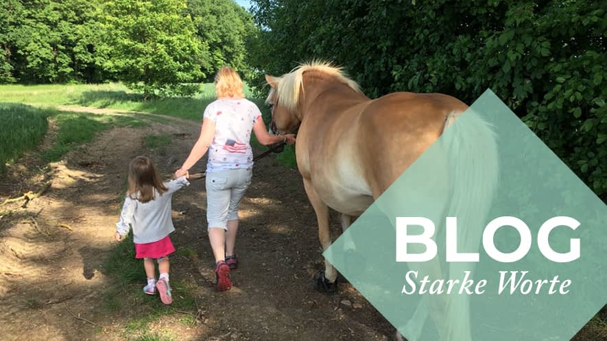 MS-Betroffene Sandra beim Reiten