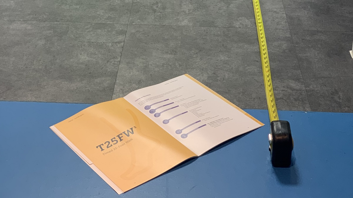 Timed 25-Foot Walk für MS-Verlaufsdokumentation