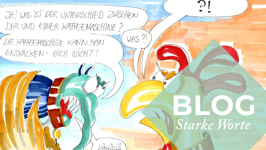 Karikatur von MS-Betroffener Jennie