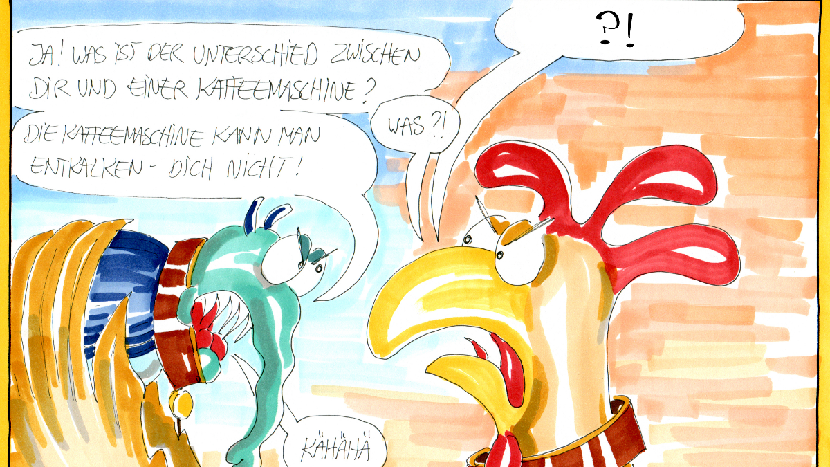 Karikatur von MS-Betroffener Jennie