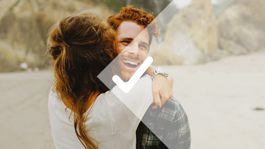 MS-Betroffener mit seiner Partnerin