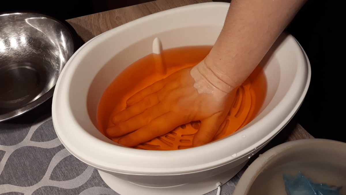 MS-Betroffene Nicole in der Reha