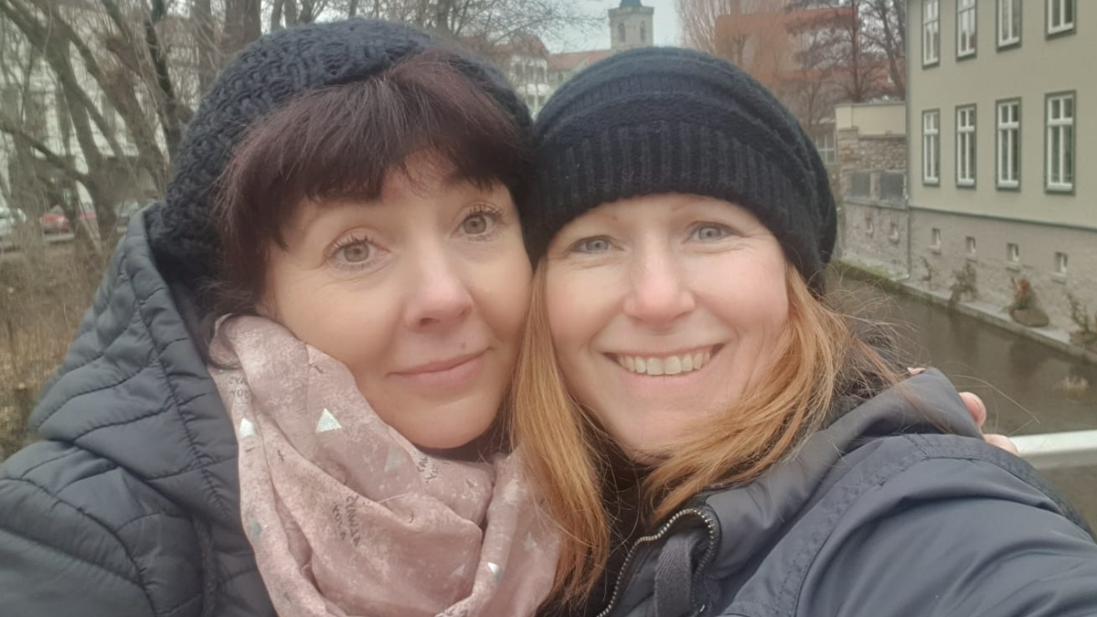 MS-Betroffene Nicole in der Reha